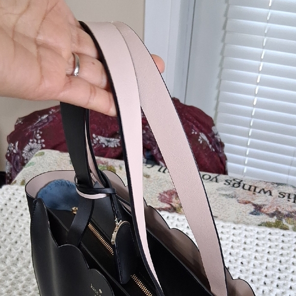 Kate Spade Black and Pink Tote Bag - Picture 9 of 14